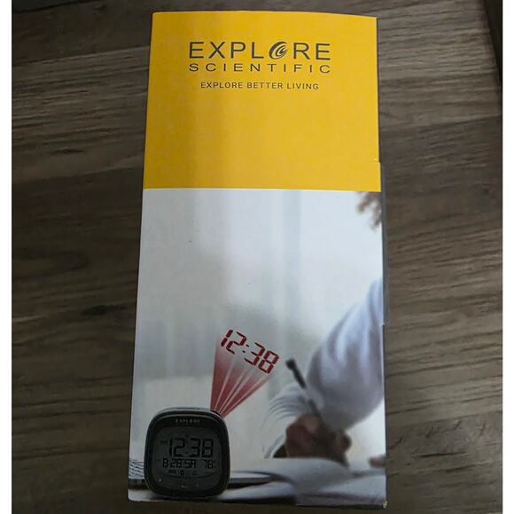 Explore Scientific RDC-3006 Touch Key Atomic Projection Clock. NIB - Picture 4 of 9